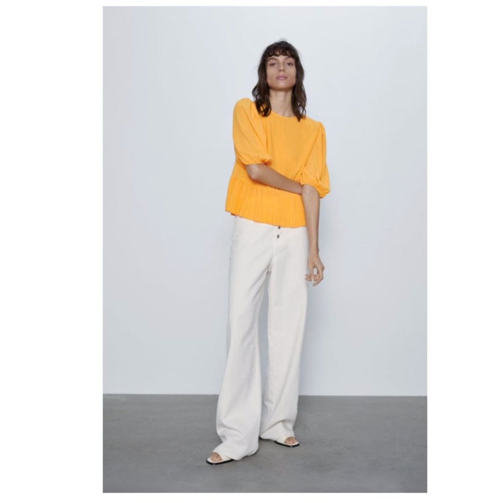Zara Flowy Blouse